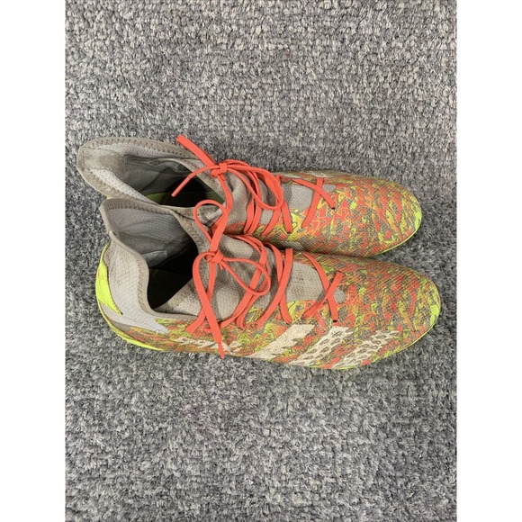 Adidas Predator Soccer Cleats Mens 12 Freak .3‎ FG Neon FY6531 Sport Shoes main image 16